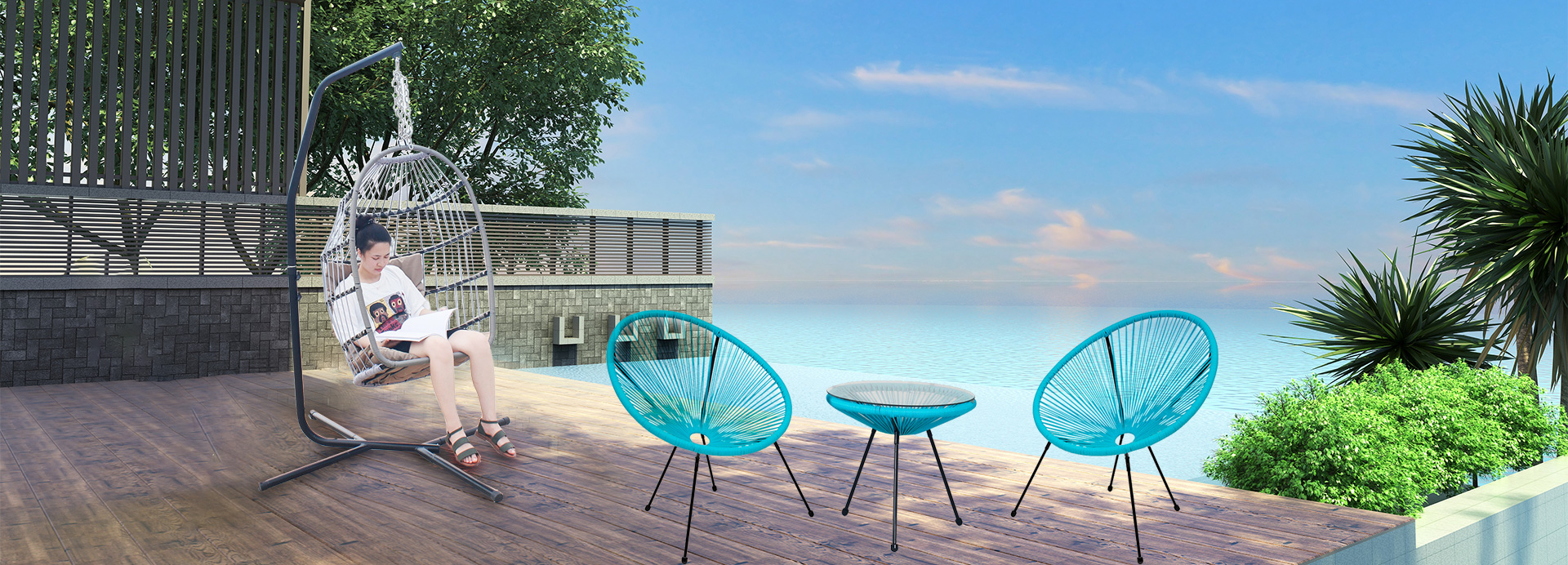 Wuyi Husen-Husen-Husen Leisure Products-Husen Company was established in 2006. It is a professional outdoor furniture factory integrating design and production.