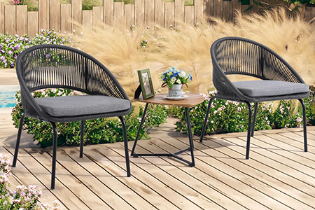 WYHS-3 Pieces Outdoor Conversation Sets