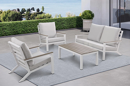 WYHS-4 Piece Sofa Seating Group with Cushions